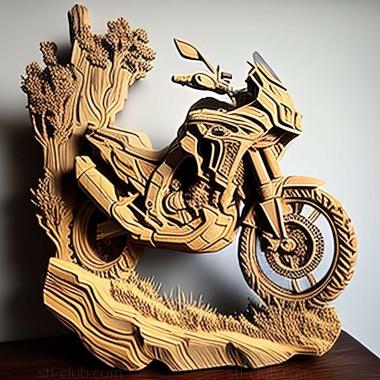 3D model Honda Africa Twin (STL)